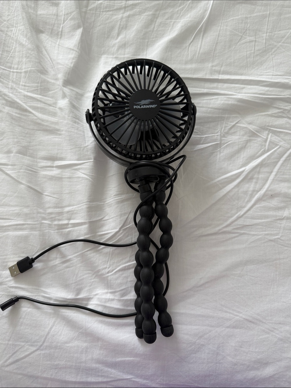 Polarwind Portable USB Fan in Black